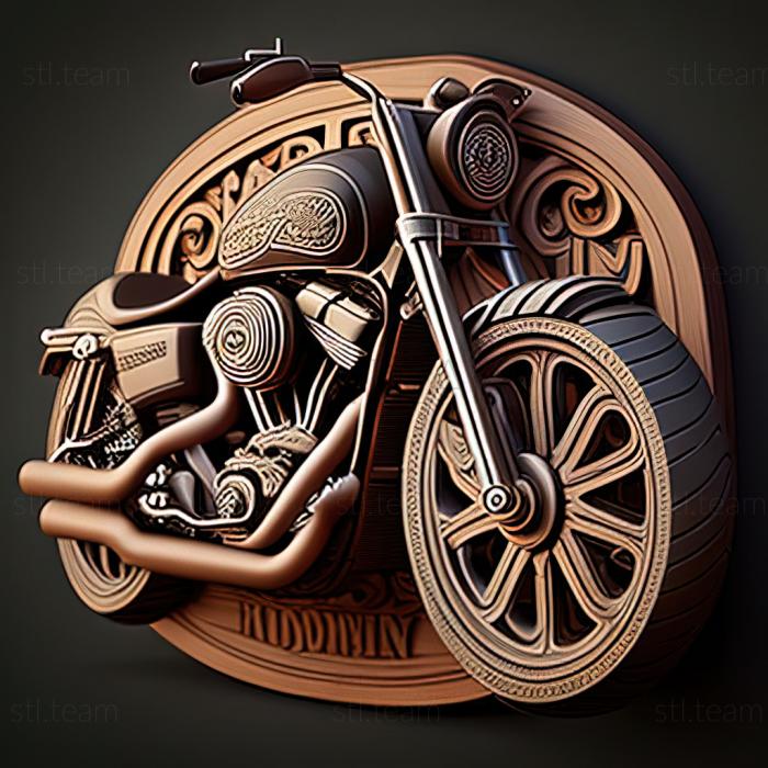 3D модель Harley Davidson SuperLow 1200T (STL)